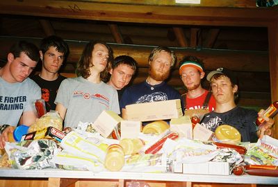 Campers: Sam Case, Josh Roe, Kevin Mike, Zac Hills-Bonczyk, Christian Walker, Tom Robbins.