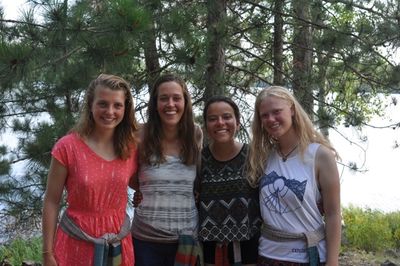 Campers: Nora Cahill, Maya Gutierrez, Laura Williams.