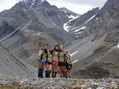 Campers: Sela Patterson, Martha Torstenson, Alice Lowenson, Katherine Hartnett.