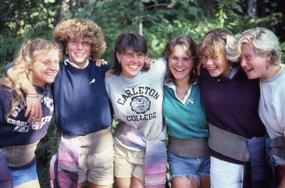 Campers: Anne Hobbie, Martha Schull, Jena Roy, Melissa Driscoll, Ann Kinneberg.