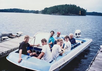Campers: Kevin Burke, Johathan Commers, Sean Dunn, Spiro Pina, Aaron Rutzick, Peter West.