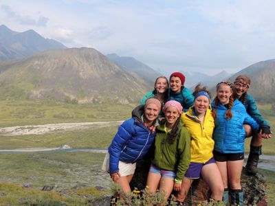 Campers: Gabrielle Kolb, Katherine Segar, Katherine Brown, Dena Kleemeier, Madeline McLean, Sarah Romans.